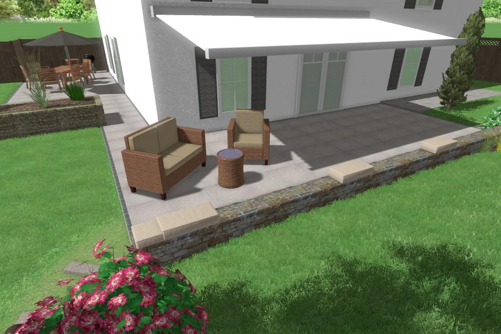 Villa als 3D Model